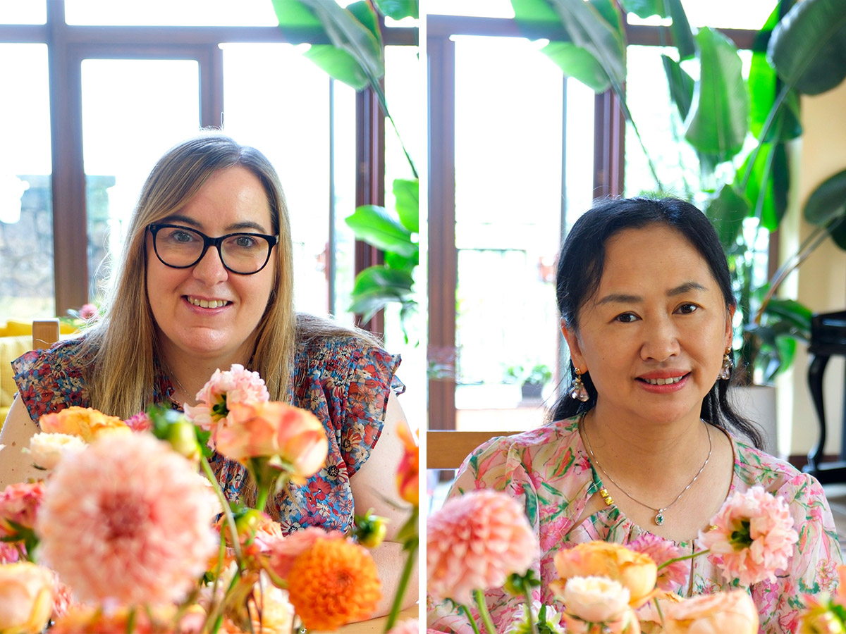 Rachel Kennedy and Xue Wang from Acacia Creative Studio Rachel Kennedy and Xue Wang from Acacia Creative Studio