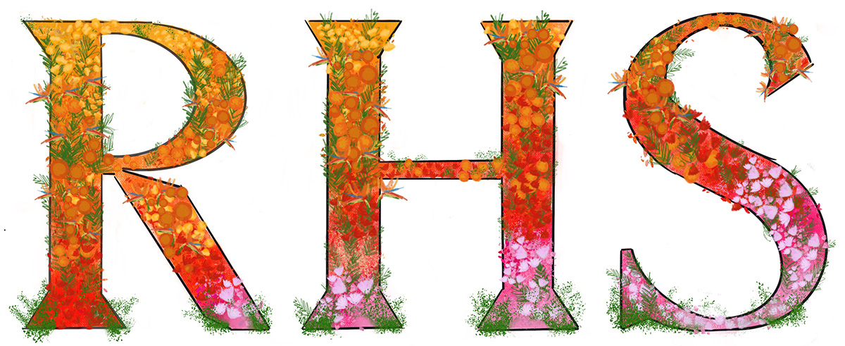 Acacia Creative Studio RHS letters art impression Acacia Creative Studio RHS letters art impression