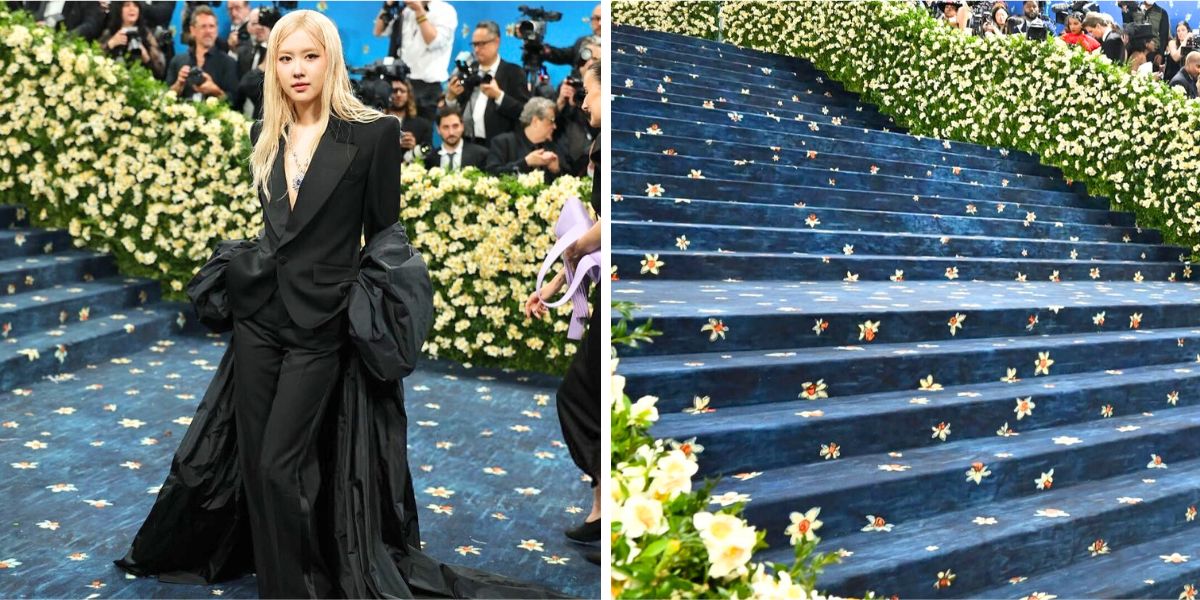 Narcissus flowers at the Met Gala Narcissus flowers at the Met Gala
