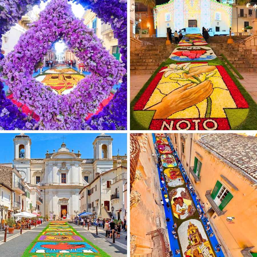 Infiorata Festival moments Infiorata Festival moments