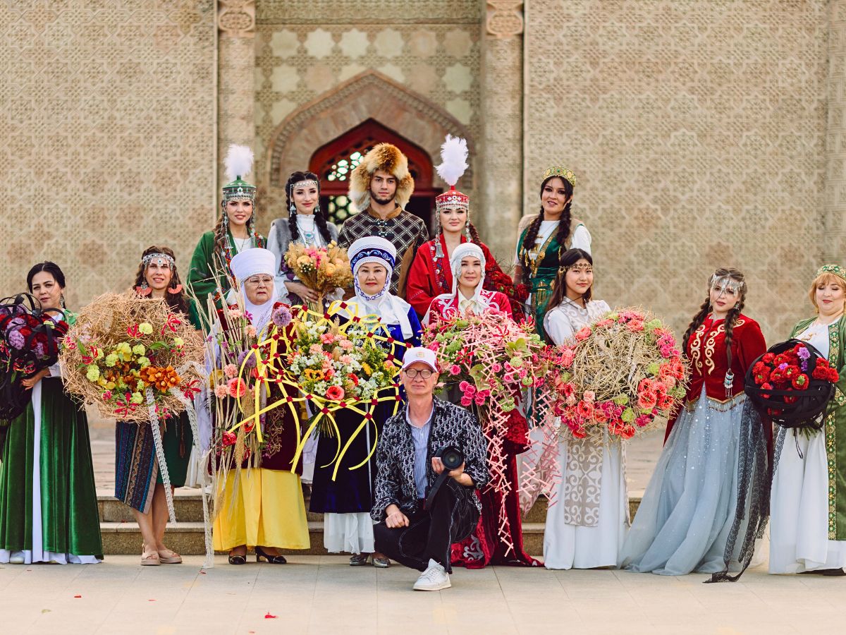 Taraz Tulip Festival floral designs Petr Anokhin’s Floral Designs at the Tulip Festival in Taraz