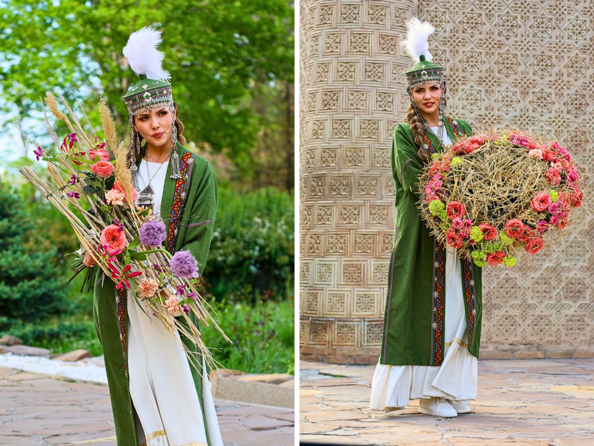 Florist yana Prokudina Petr Anokhin’s Floral Designs at the Tulip Festival in Taraz
