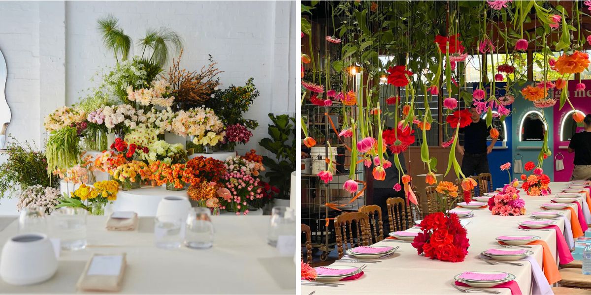 Event flower styling by Kiko Event flower styling by Kiko