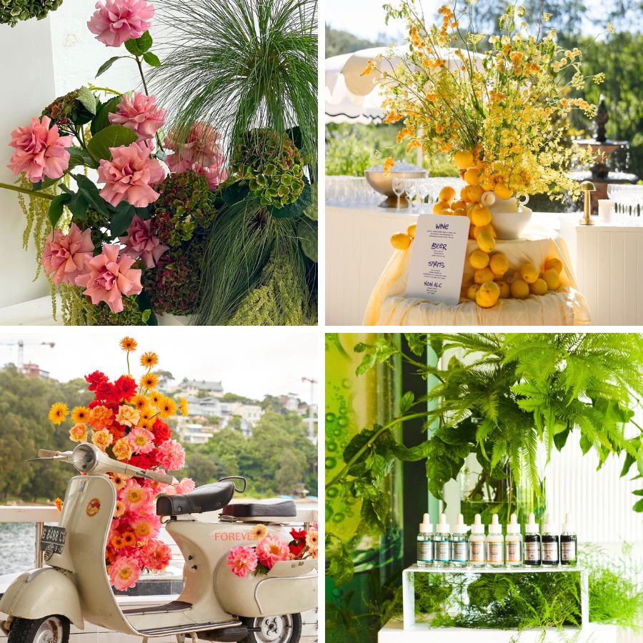 Forever New and Garnier floral styling Forever New and Garnier floral styling