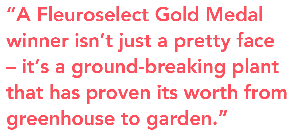 Fleuroselect Gold Medals quote