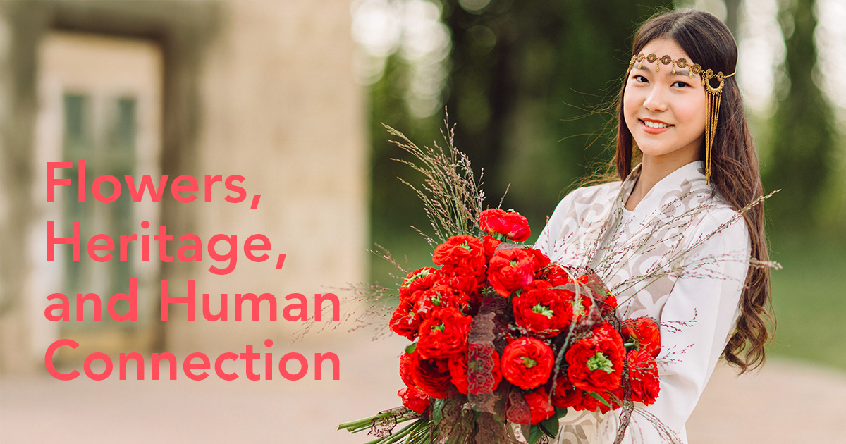 Petr Anokhin’s Floral Designs at the Tulip Festival in Taraz