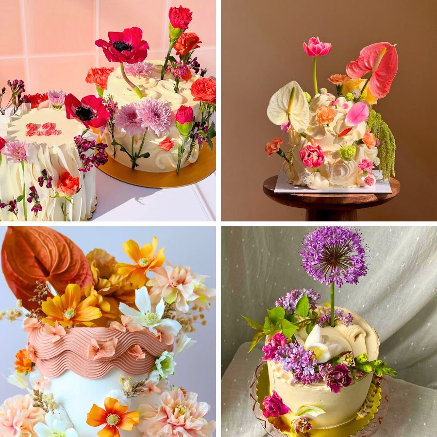 Floral wonderland in cakes Floral wonderland in cakes