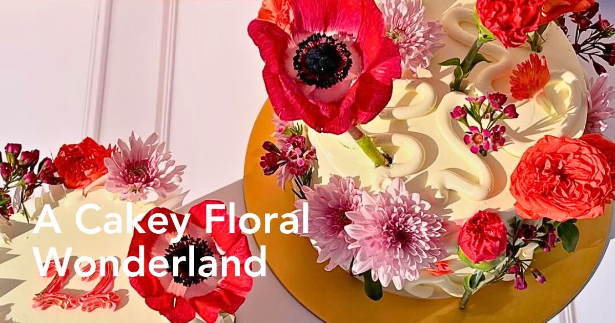 Floral cakes