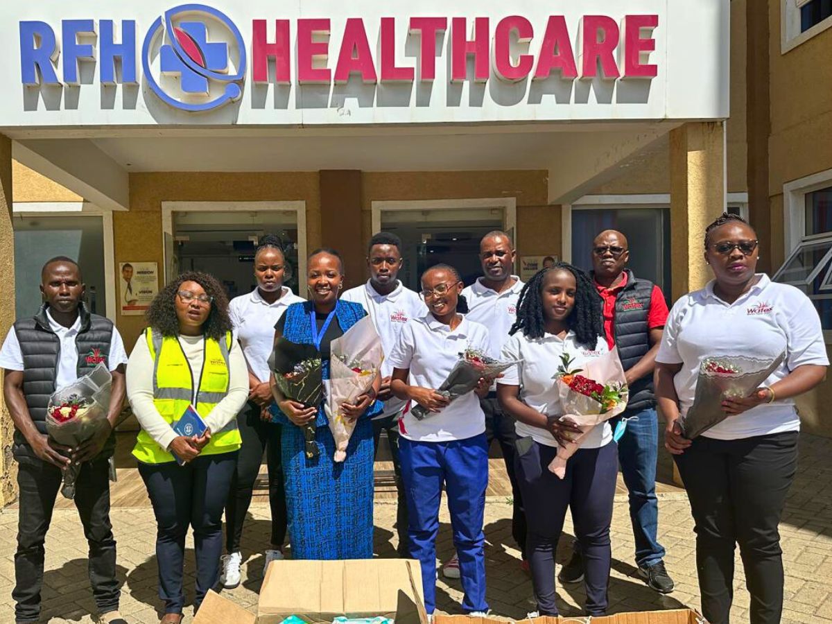 Wafex Kenya team Wafex Kenya Delivers Bouquets of Floral Cheer, Appreciating Moms on Mother’s Day