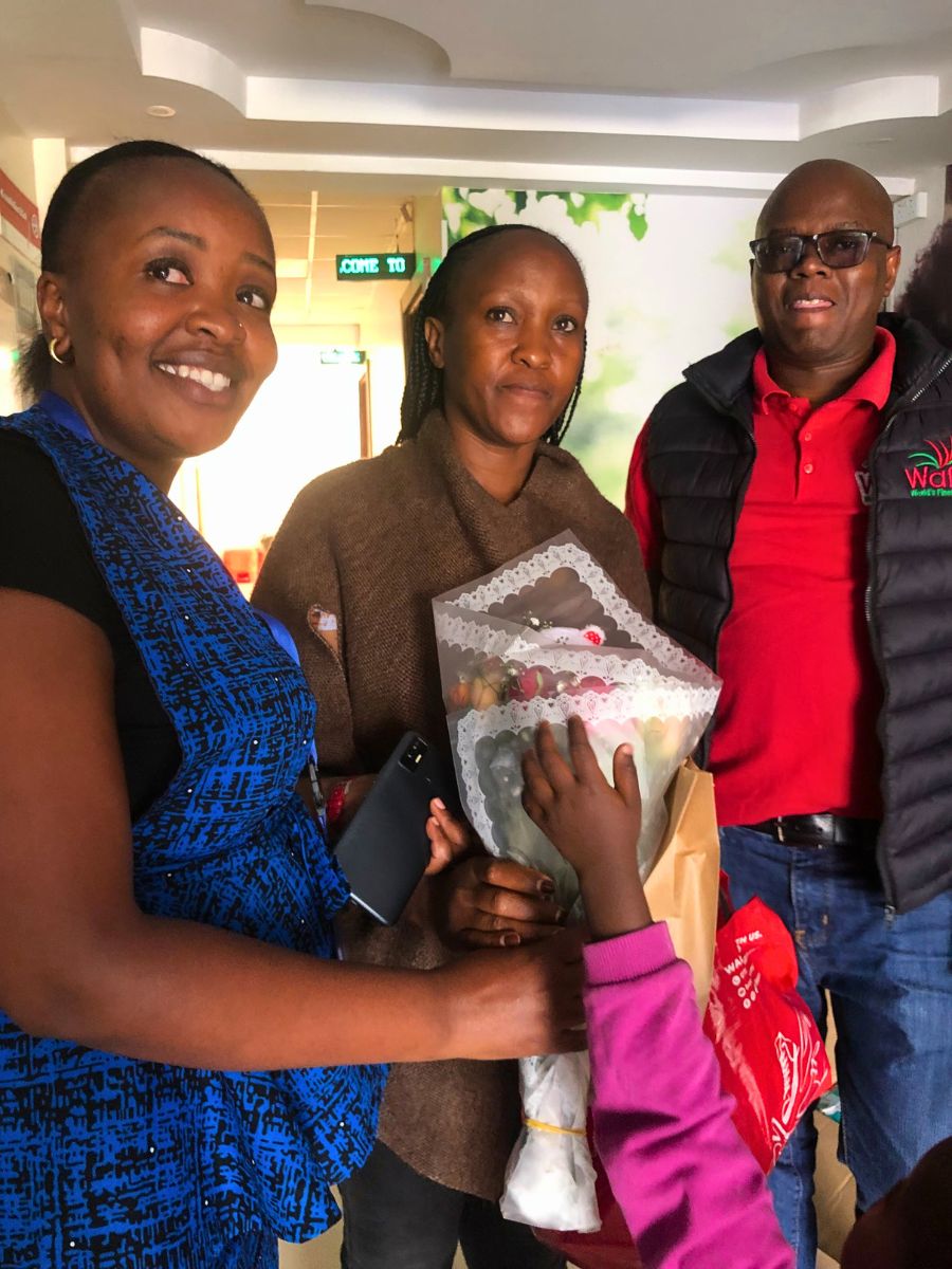 Ruai Family Health Hospital Wafex Kenya Delivers Bouquets of Floral Cheer, Appreciating Moms on Mother’s Day