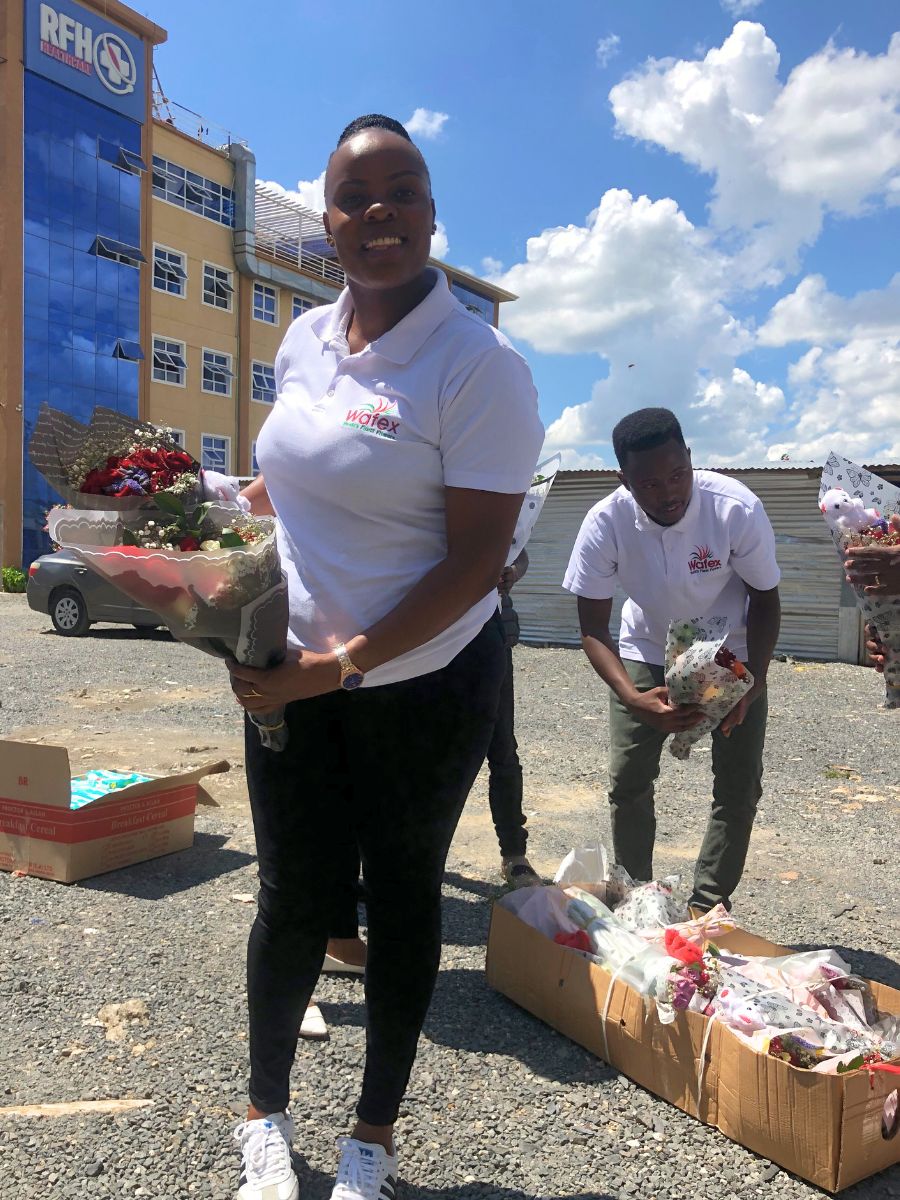 Wafex Kenya Delivers Bouquets of Floral Cheer, Appreciating Moms on Mother’s Day