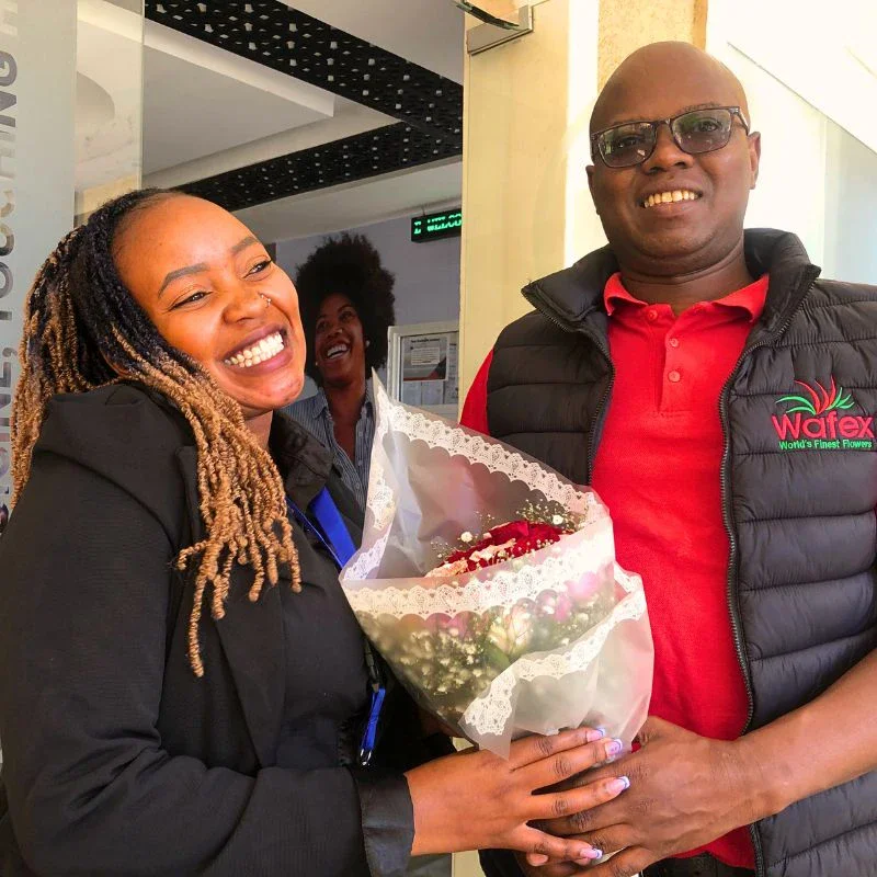 On Mother’s Day, Wafex Kenya Brings Floral Joy to Mothers at Ruai Family Hospital
