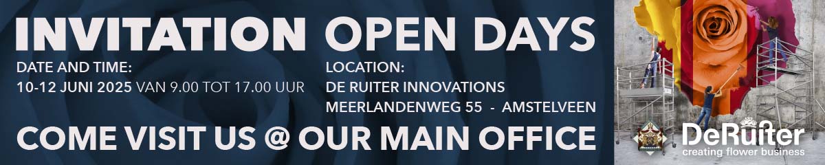 Banner De Ruiter Open Days 2025