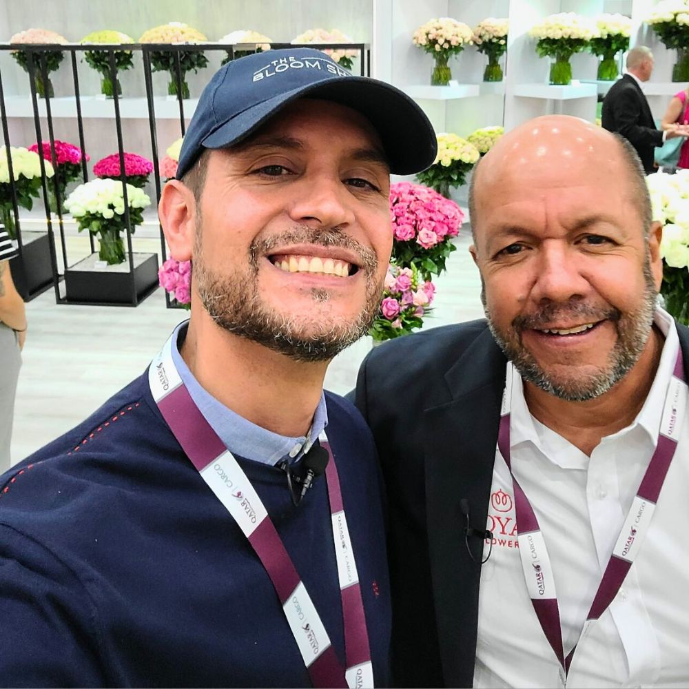 Sahid Nahim with Gustavo Montejo How Sahid Nahim Is Creating Connections and Inspiring Innovation in the Floral Industry