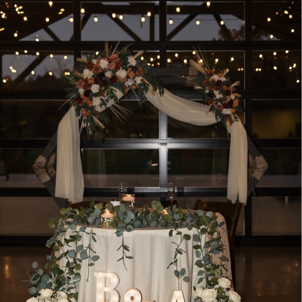 Perfect night decor for wedding