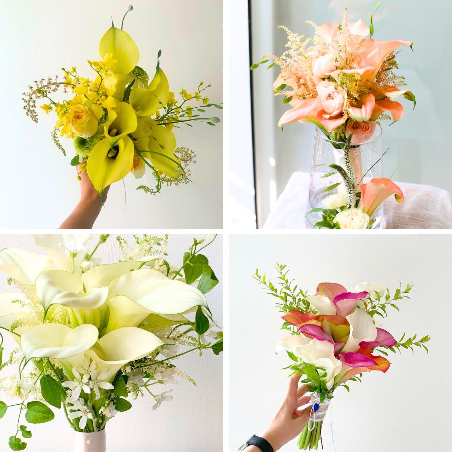 Different calla wedding designs Different calla wedding designs