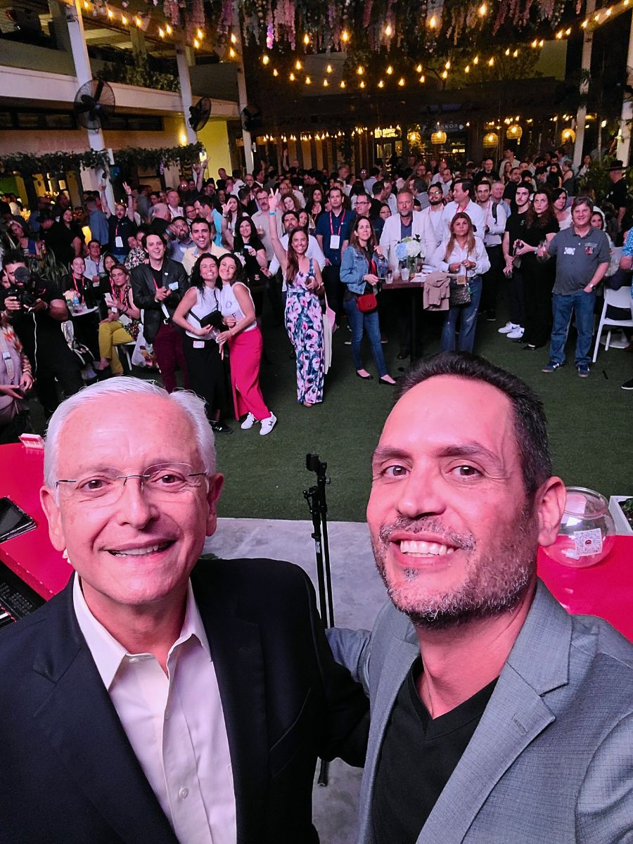 With Augusto Solano the President of Asocolflores Sahid Nahim - Creating Connections and Inspiring Innovation in the Floral Industry
