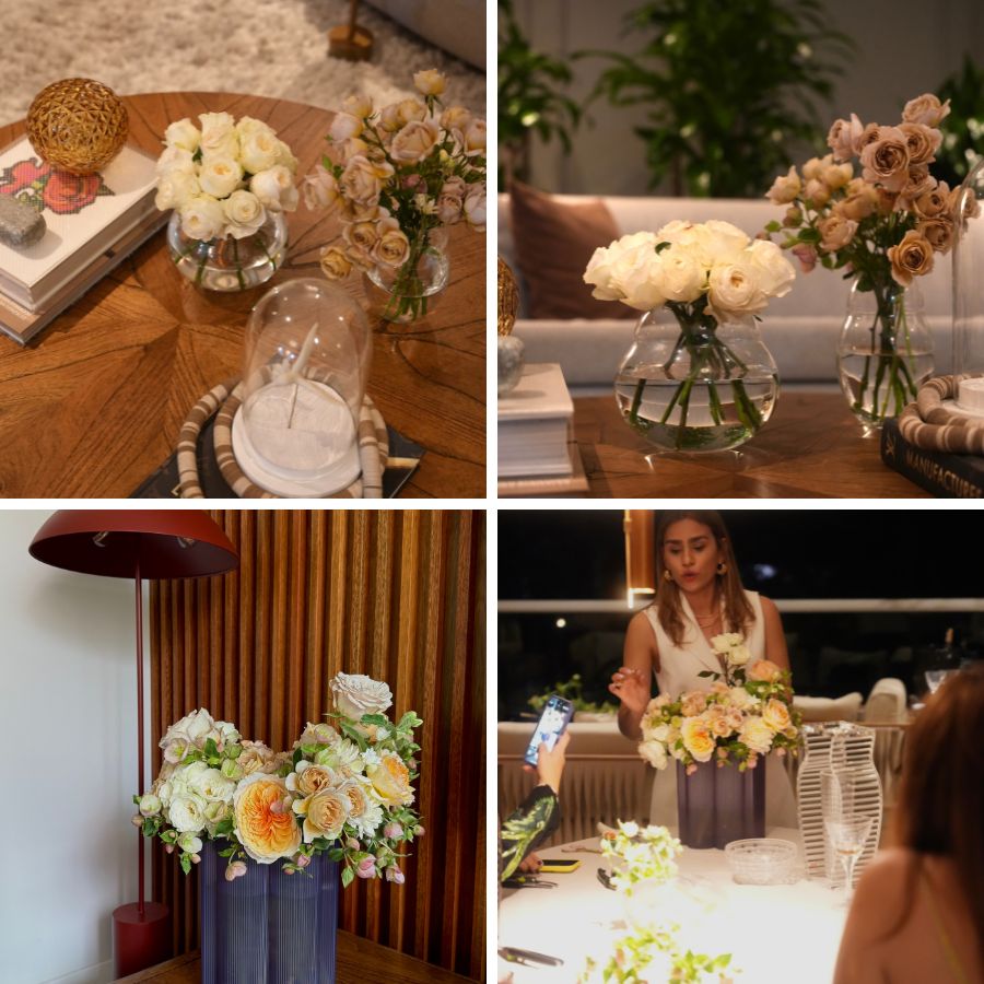 Enchanted Garden flowers in interiors Enchanted Garden flowers in interiors