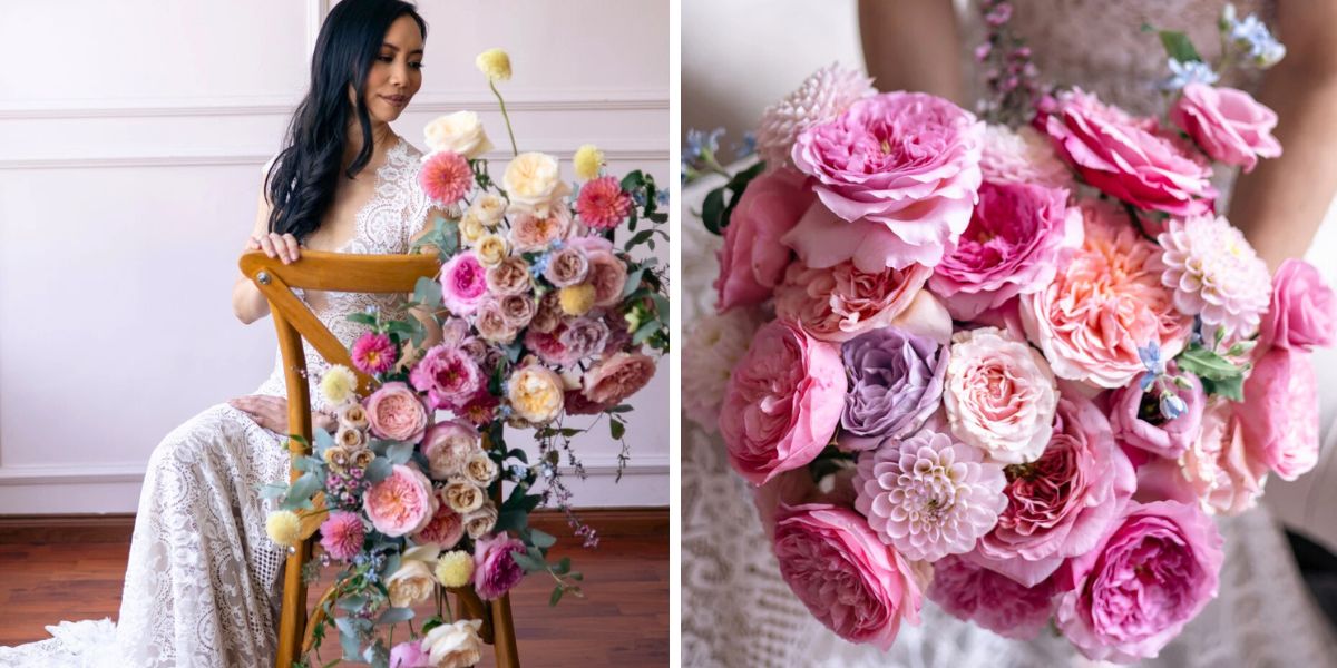 Cheerful colors for a summer wedding