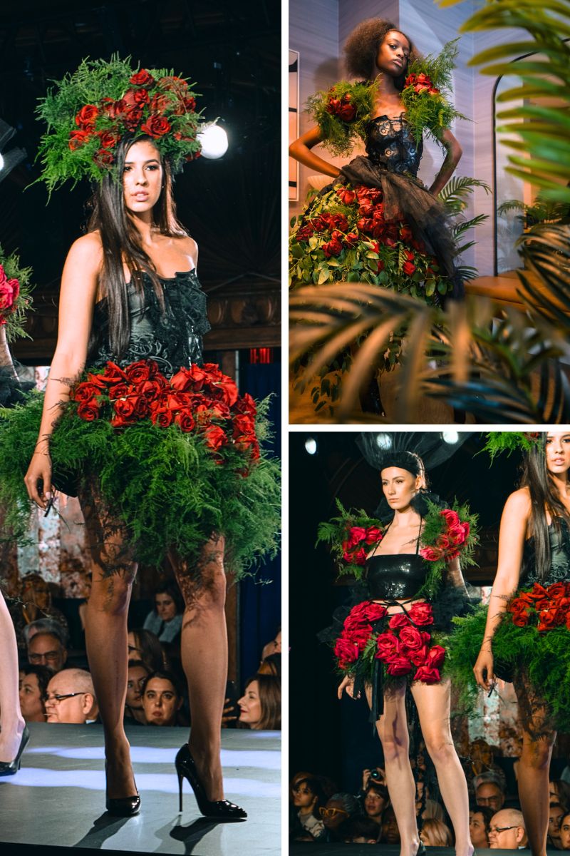 Julia Roses Project for De Ruiter Innovations at NYFW