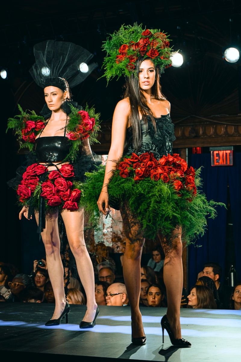 Rose Born Free on the Runway in New York for Fashion Week Design Julia Rose