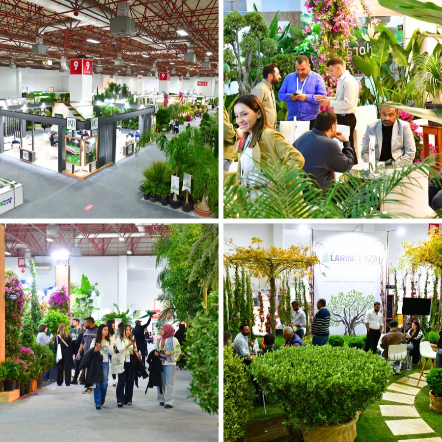 A view of the Landscape Design Fair in Istanbul A view of the Landscape Design Fair in Istanbul