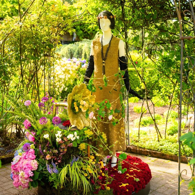 Fleurs de Villes Downton Abbey installations