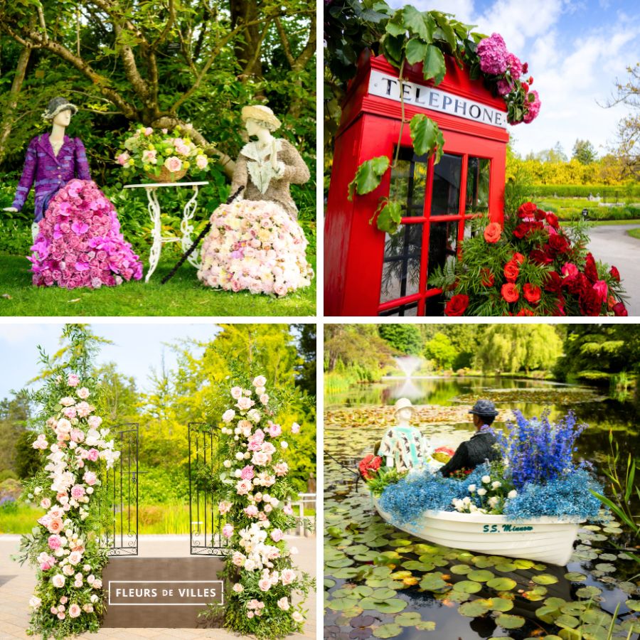 Downtown Abbey characters in flowers Downtown Abbey characters in flowers