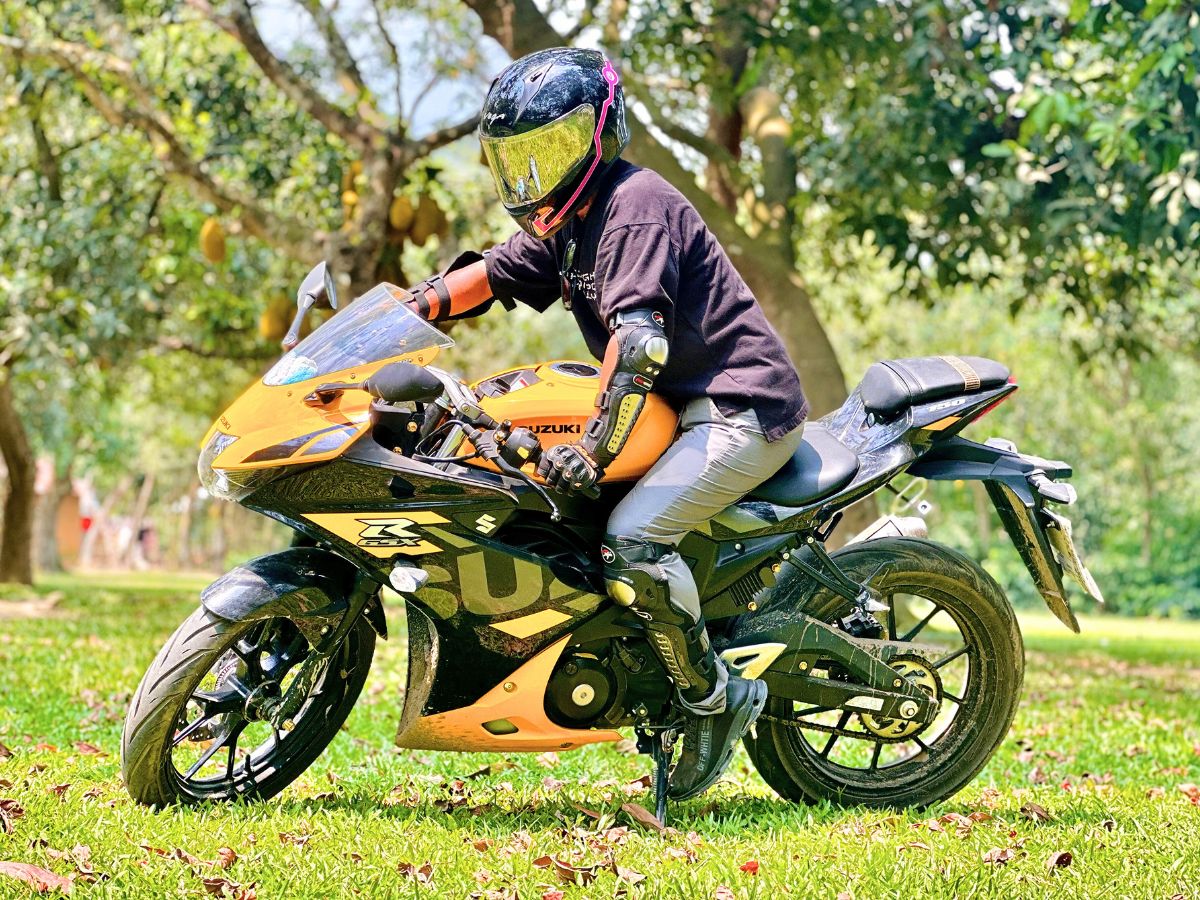 Kazi Sagar with his bike 10 Questions to Kazi Sagar