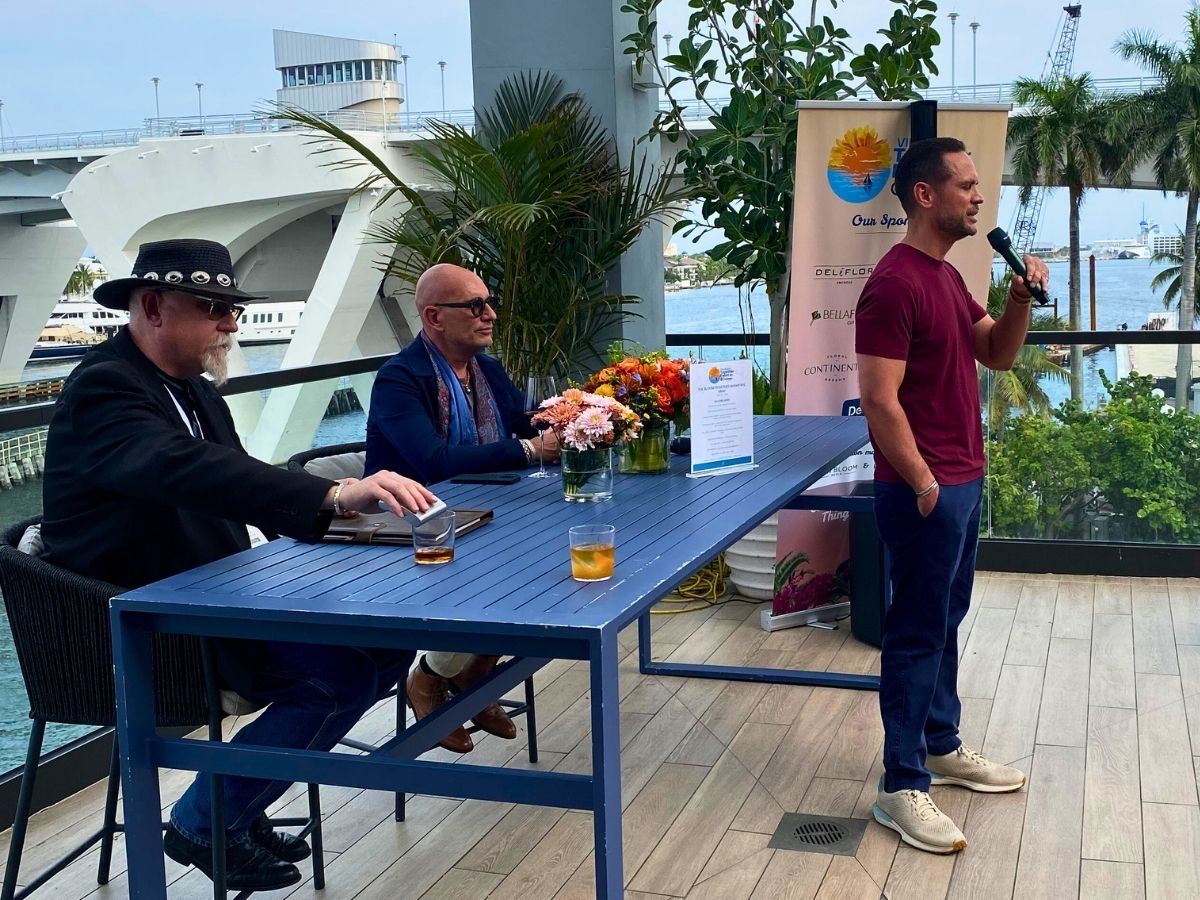 Floral Designer Peter Landman and Floral Consultant Joe Don Zetzsche and Sahid Nahim Floral Designer Peter Landman and Floral Consultant Joe Don Zetzsche and Sahid Nahim