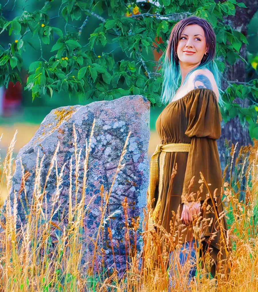 Summer solstice lady by mooselady_ Summer solstice lady by mooselady_