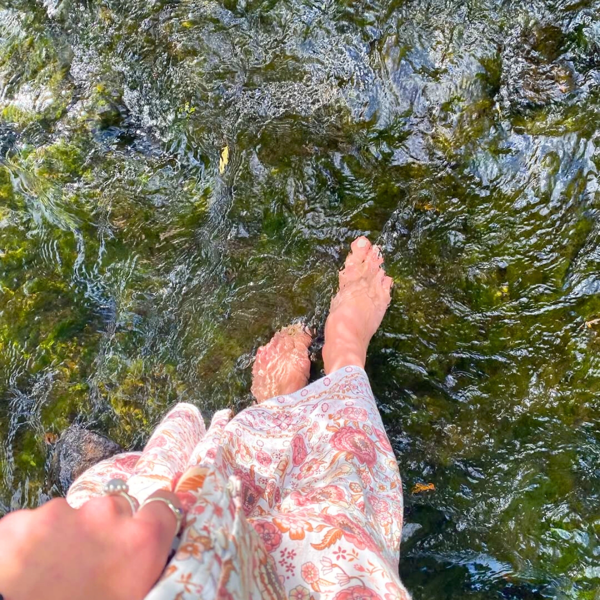 Grounding in a river Grounding in a river