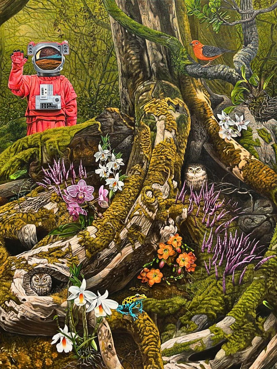 Agus Putu Suyadnya’s surreal art Agus Putu Suyadnya’s Symbiotic Utopia Paints a Surreal Vision of Nature and Humanity’s Survival