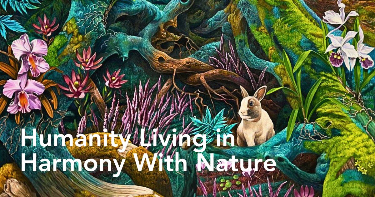 Agus Putu Suyadnya’s Symbiotic Utopia Paints a Surreal Vision of Nature and Humanity’s Survival
