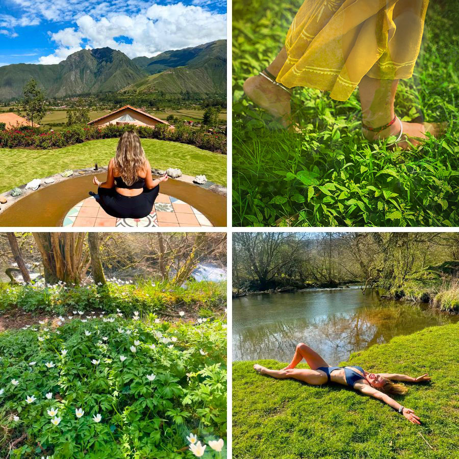 Creating your own grounding Eden collage