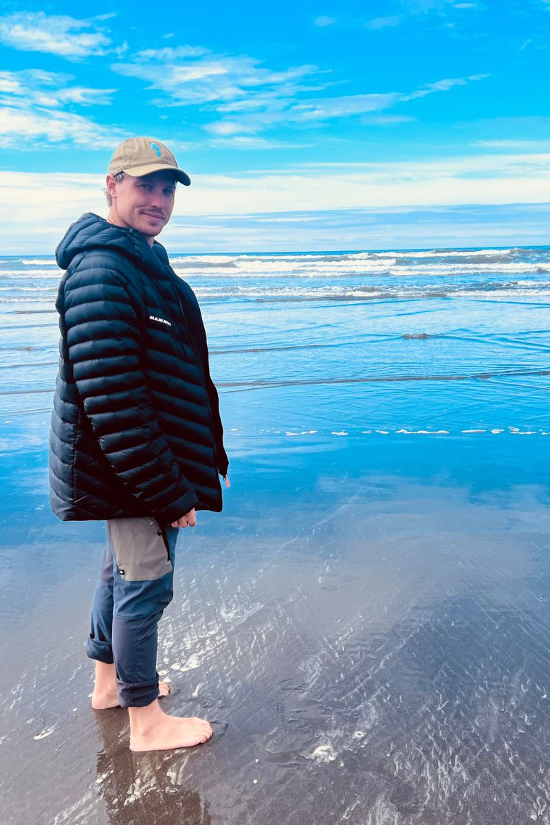 Peter Ault at Beach