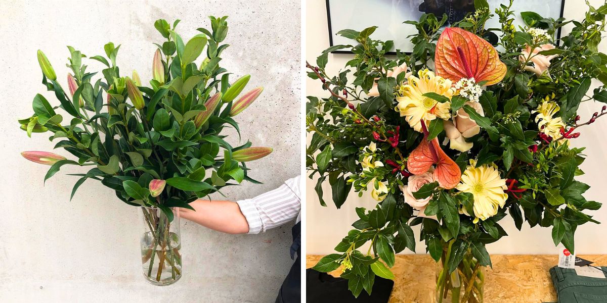 Arrangements using Vibornum Arrangements using Vibornum