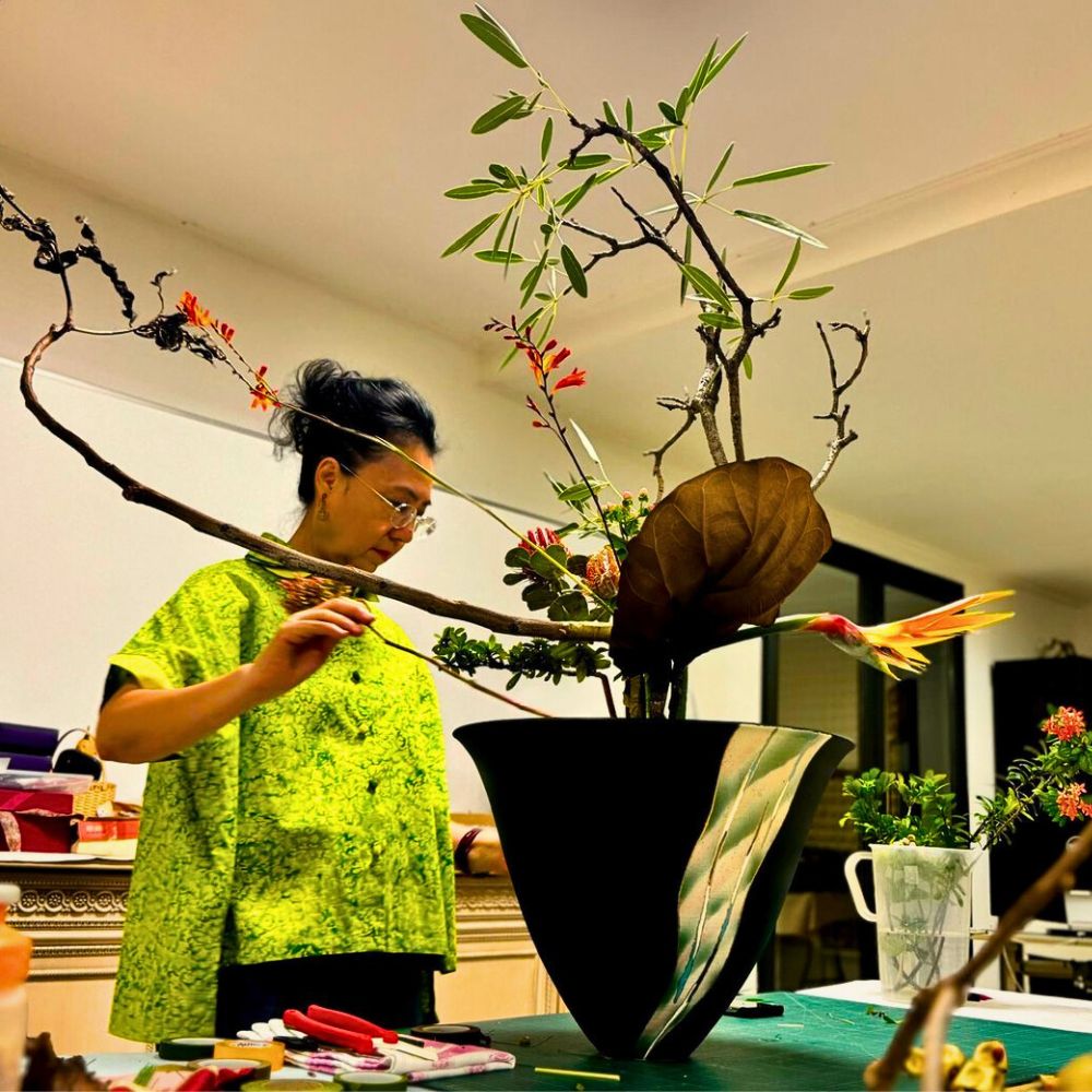Japanese Flower Arrangements Like Ikebana Embody Traditional Values Through Iki