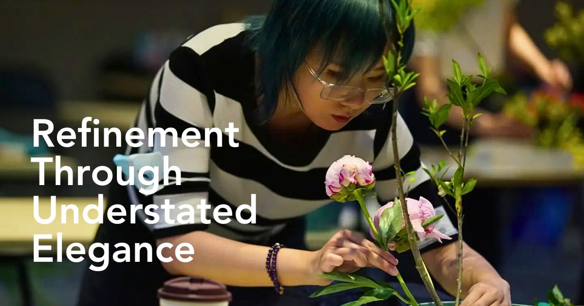 How Japanese Flower Arrangements Like Ikebana Embody Traditional Values Through Iki