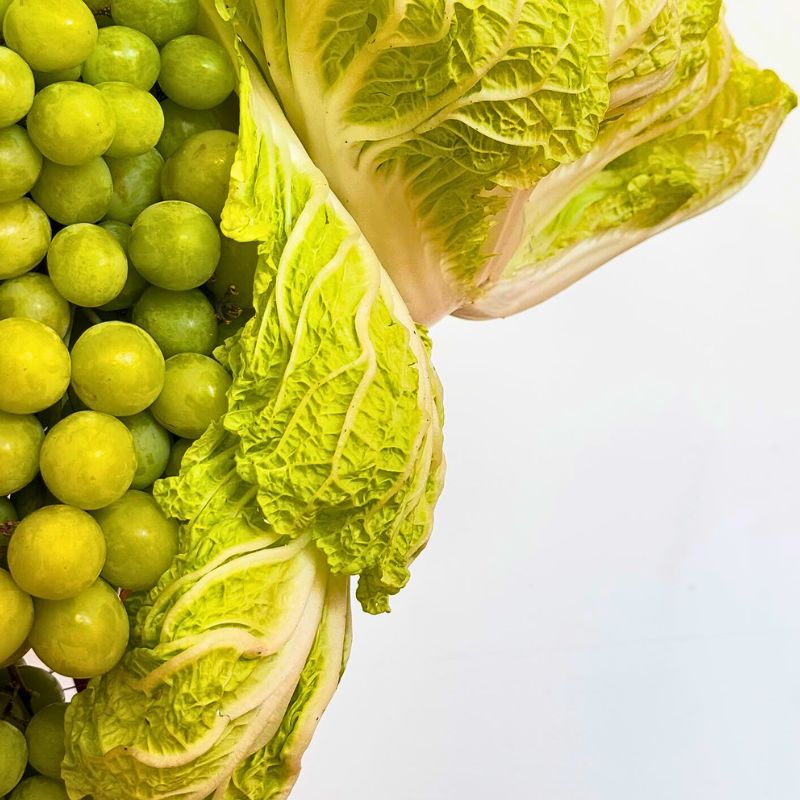 Grapes and Vegetables to Combine With the Lilies From Bredefleur