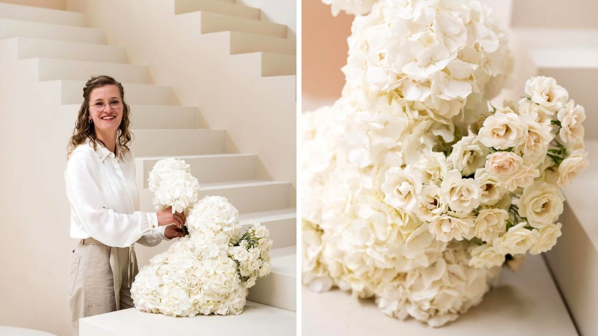 Artpiece with using Sideau by shop florists