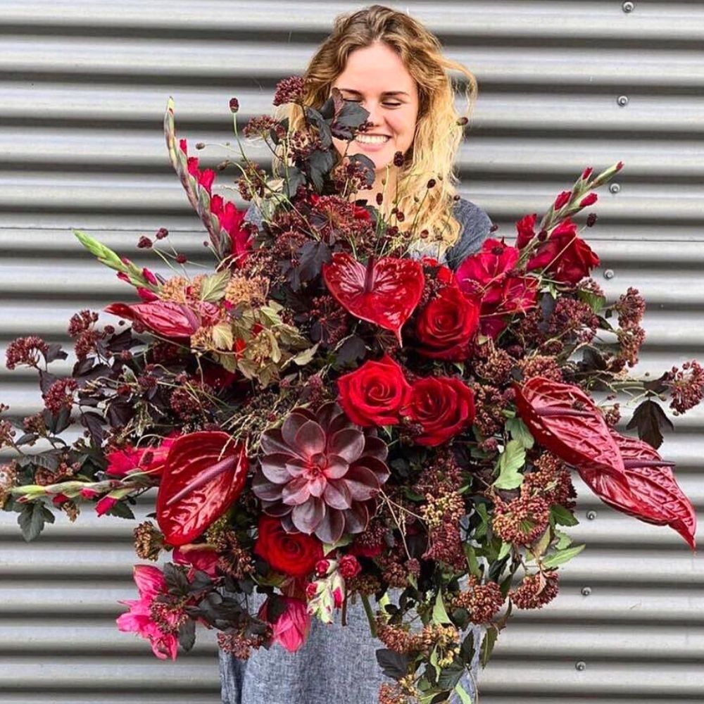 Anthurium Nero elevates any mixed bouquet Anthurium Nero