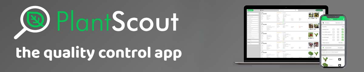 Banner PlantScout Quality Control app