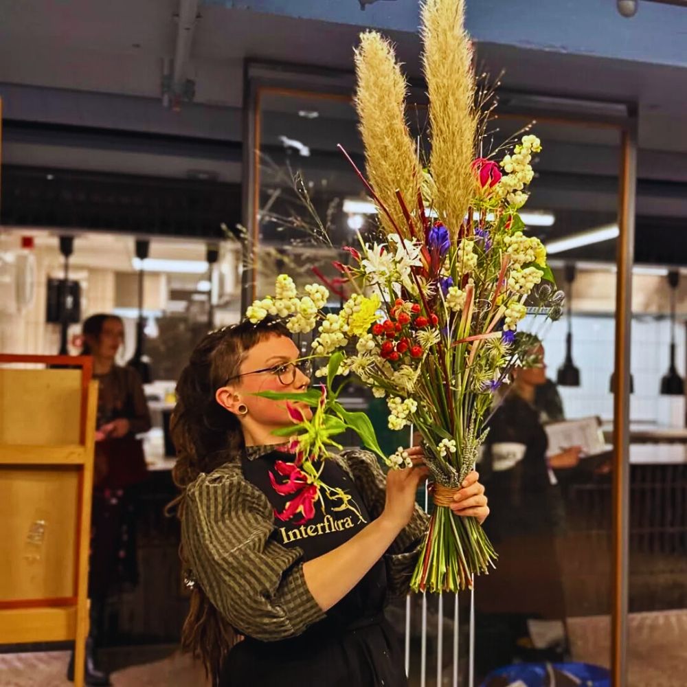 Eilin Katarina Melkersen Represents Norway at the 2025 World Cup Floral Art