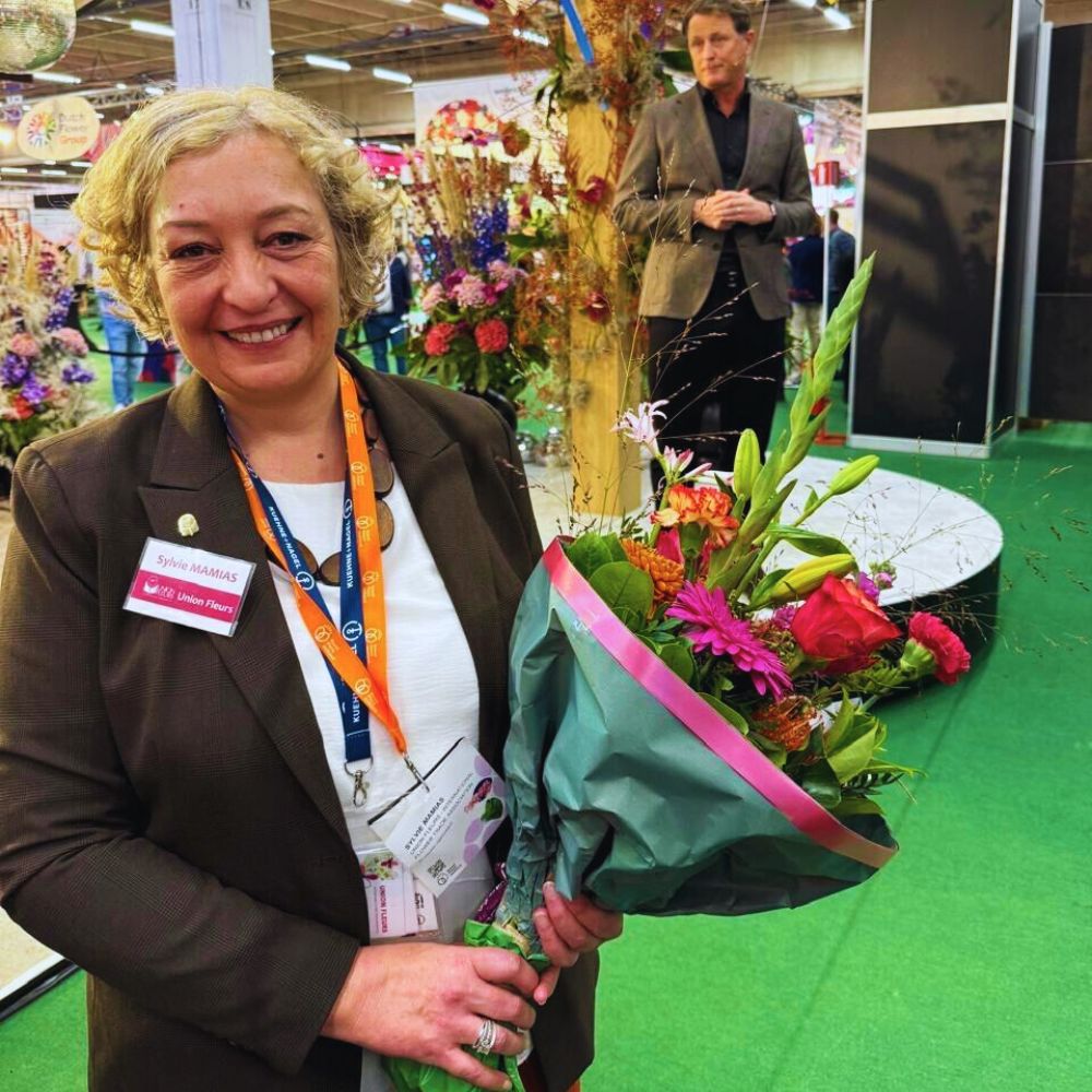 Sylvie Mamias of Union Fleurs The 77th AIPH Annual Congress in Ghent Charts a Sustainable Future for the Horticulture Industry.