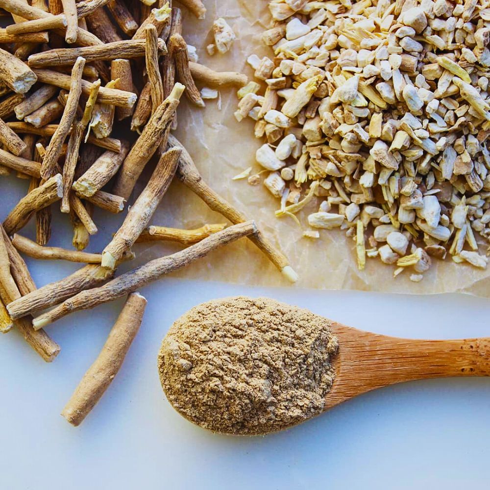 ashwagandha roots and ashwagandha root extract