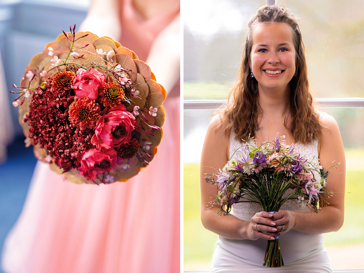 Franka Roenhorst wedding designs with model Franka Roenhorst wedding designs with model