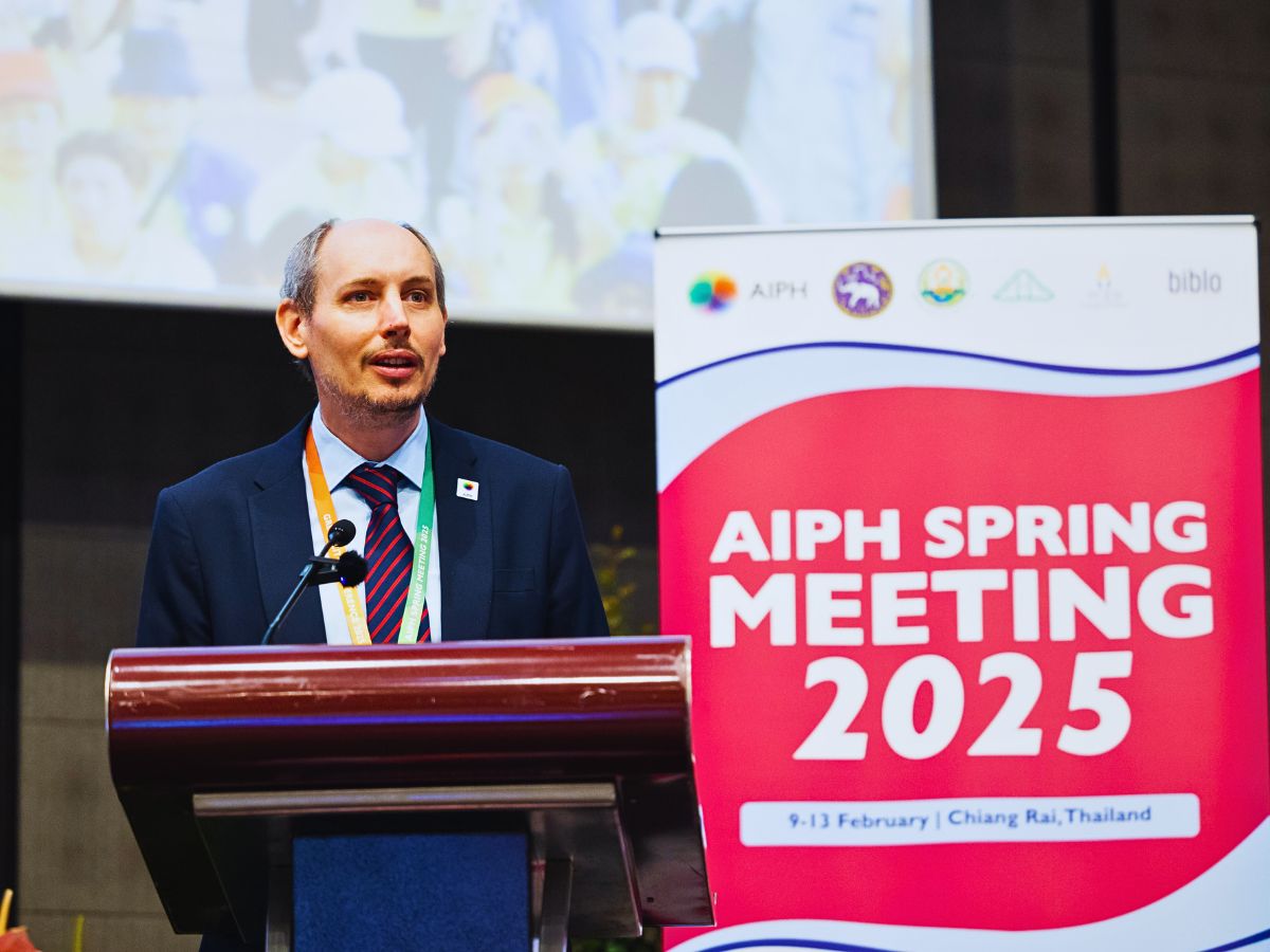 Tim Brierfcliffe of AIPH 77th AIPH Annual Congress - Charting a Sustainable Future for the Horticulture Industry