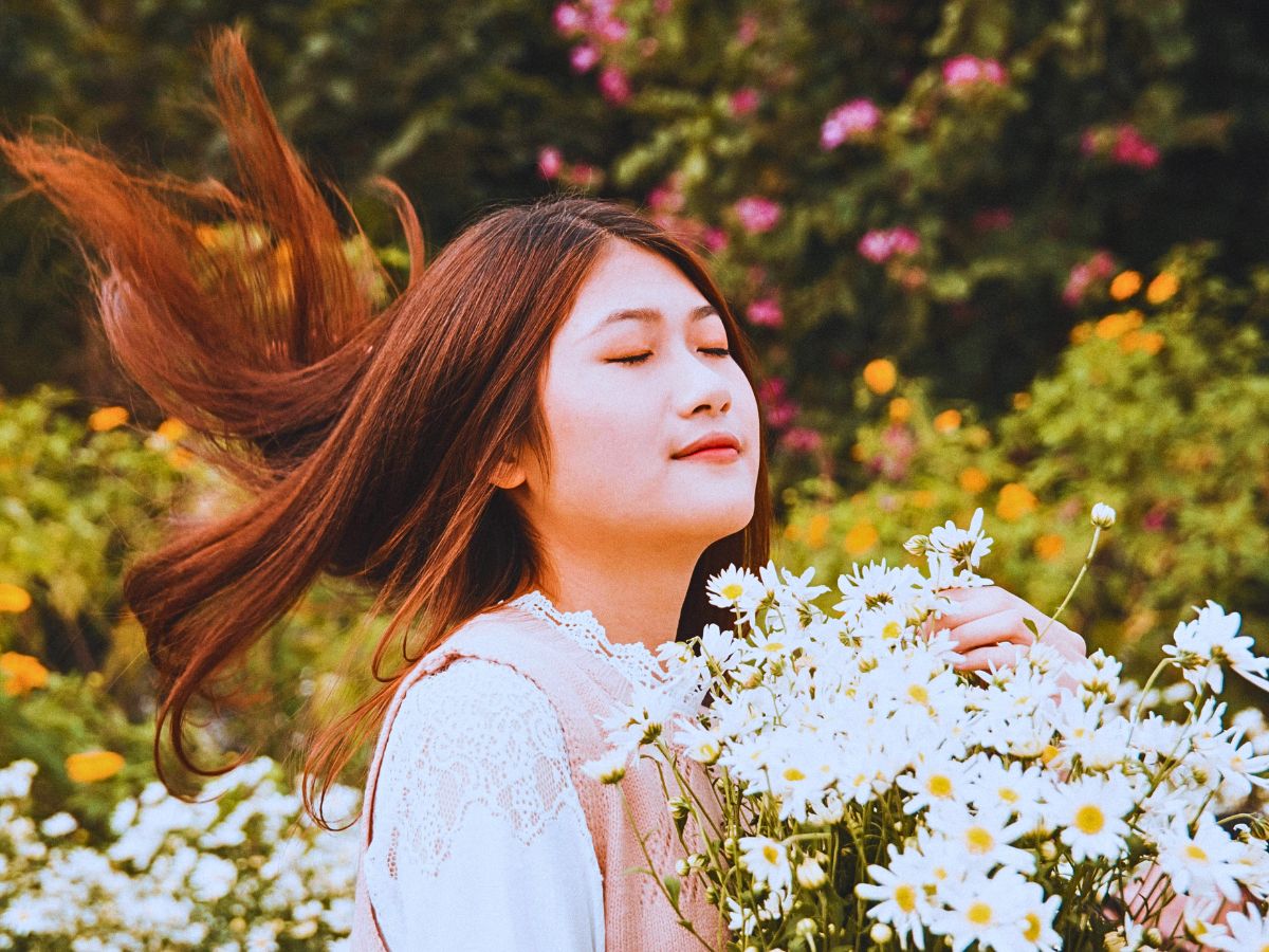 In nature with flowers So Much to the Healing Power of Nature Gardens
