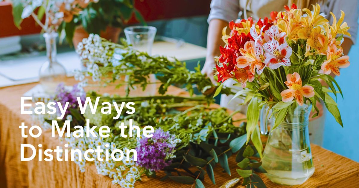 Easy and Practical Tips to Distinguish Between Real and Faux Flowers